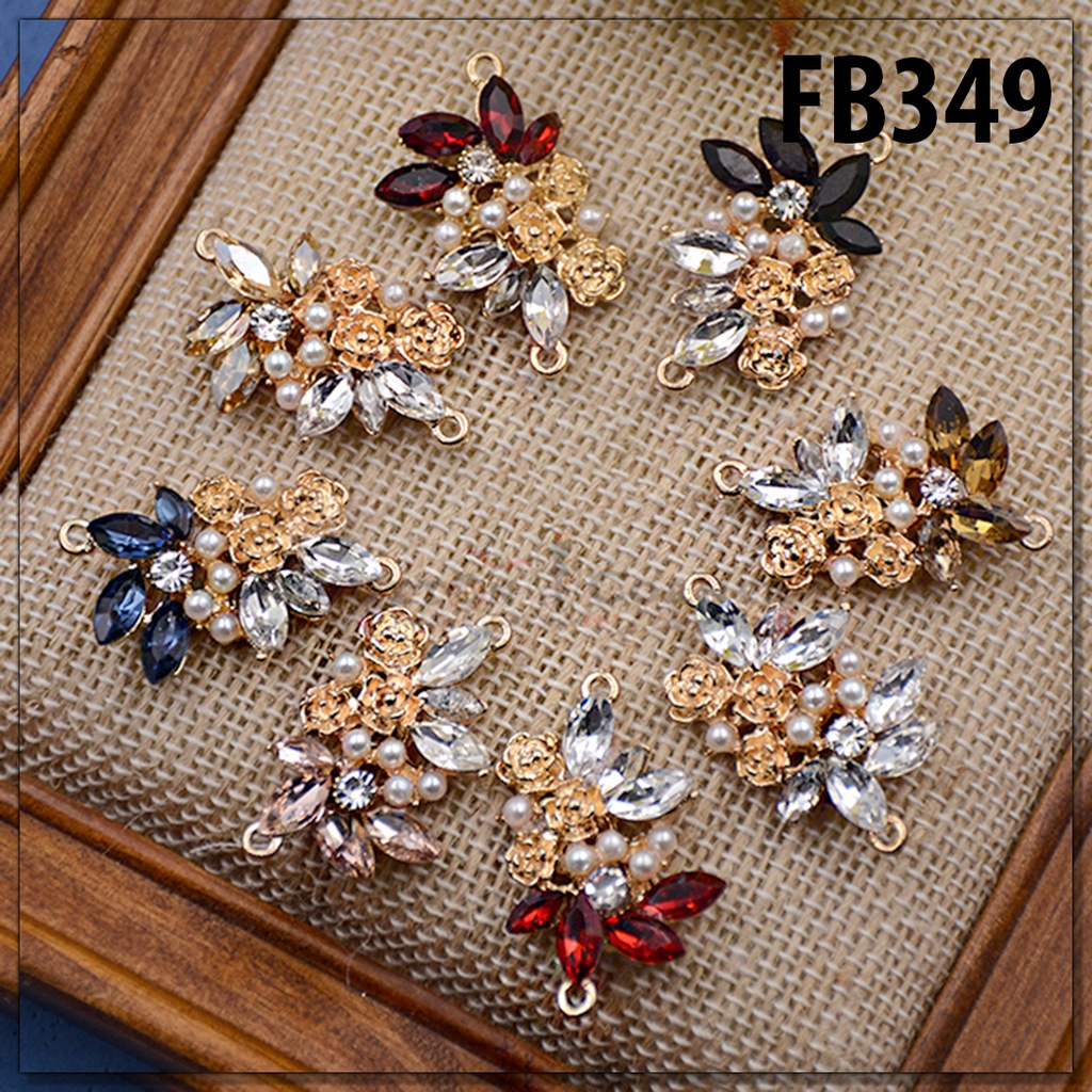 Fancy Button With Leaves Shapes