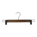 Adjustable Clip Wooden Trouser Hanger