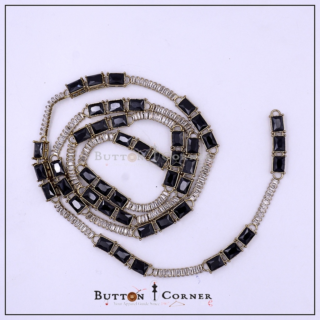 Fancy Kundan Metal Lace