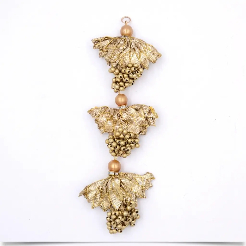 Fancy Pearl & Gota Phanki Tassel