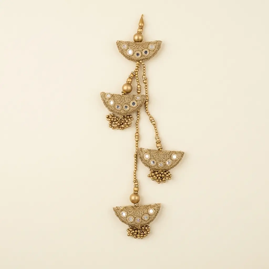 Fancy Gota Foil Paper Phanki Tassel