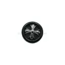Celtic Cross Art Design Plastic Shank Button