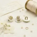 Queen Design Plastic Shank Button