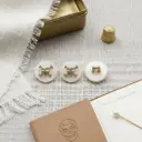 Skull & Cross-Bone Shank Button