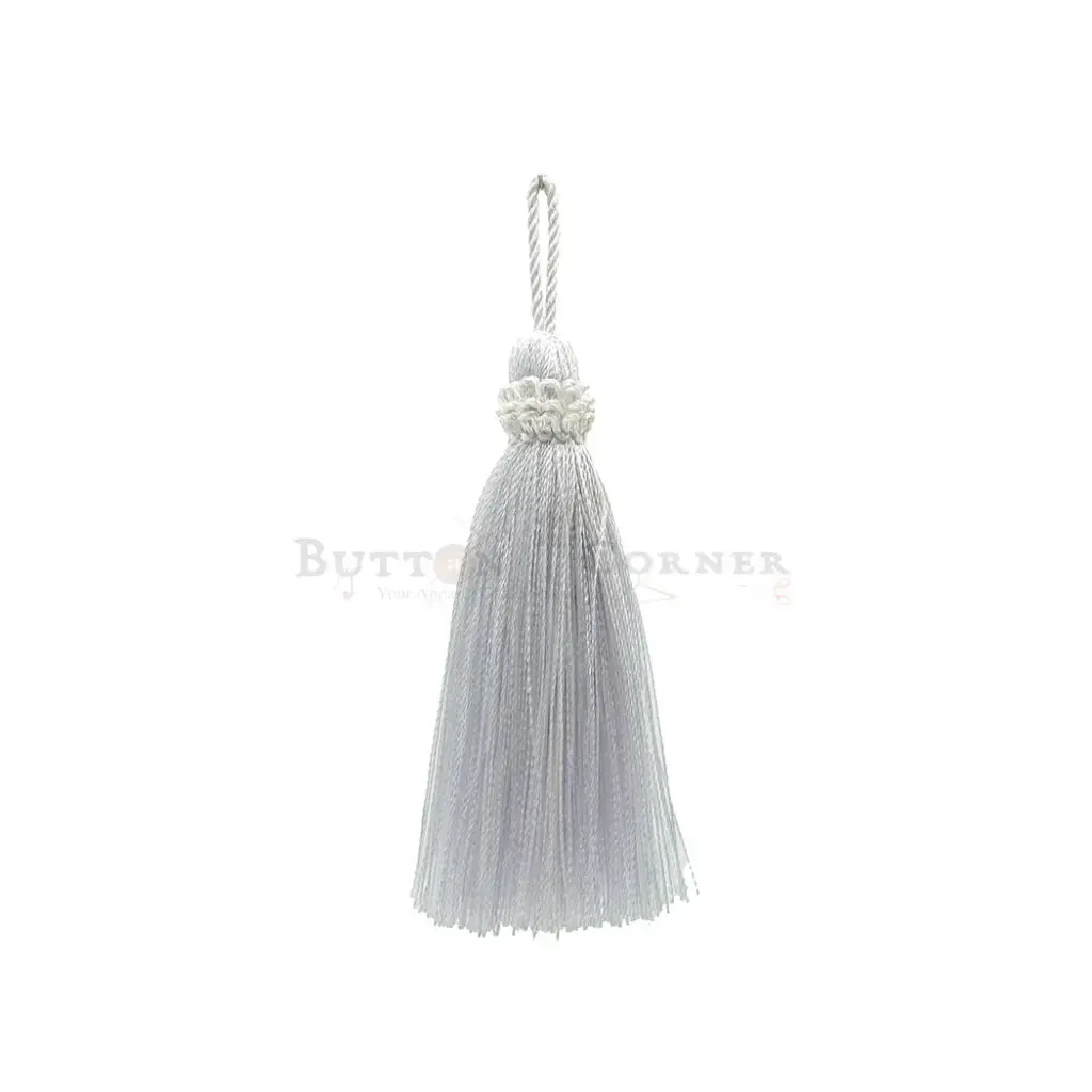 Elegant Hanging Thread Tassel with Braided Loop