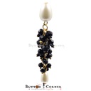 Tassel with Pearl & Crystal Beads