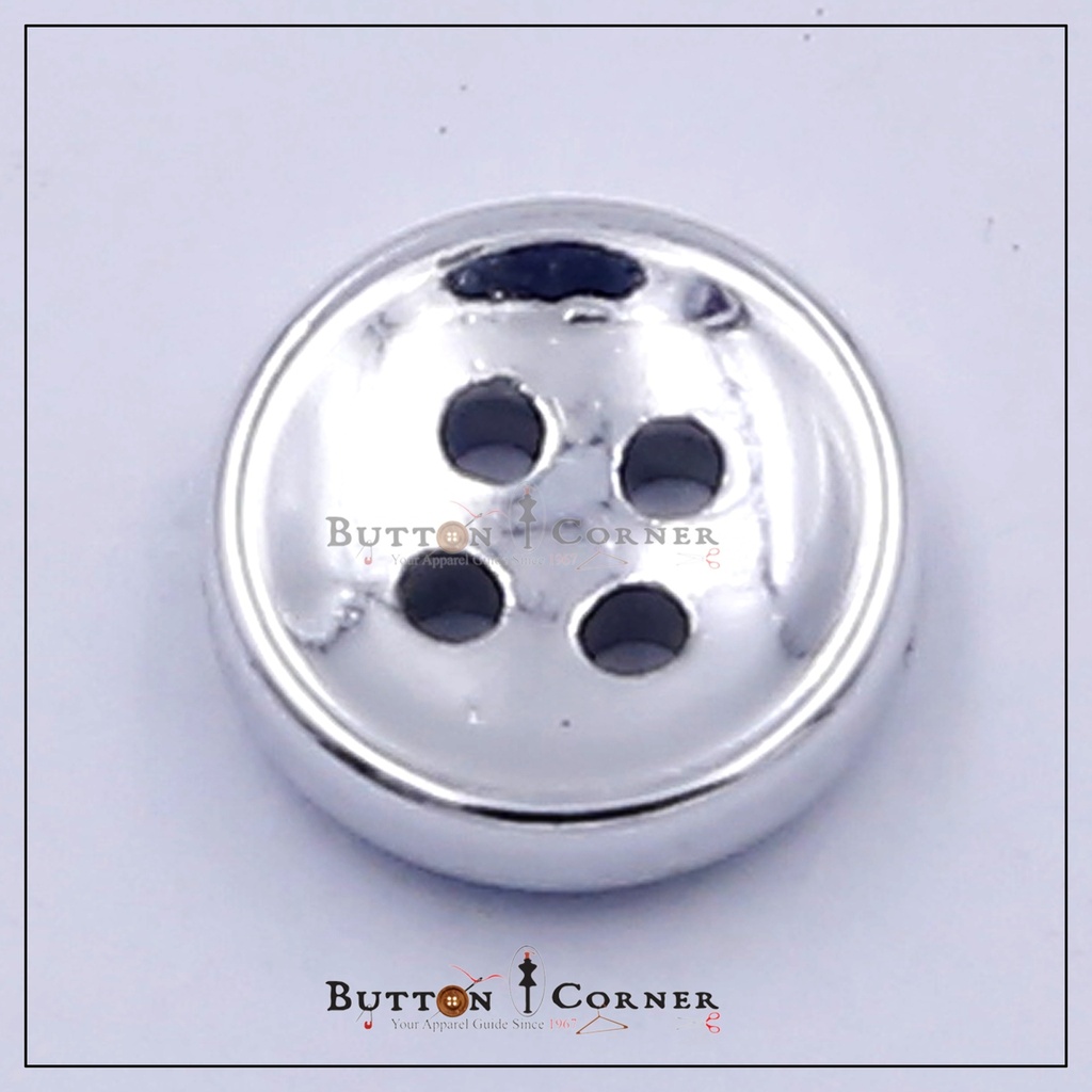 Deep 4 Hole Plastic Shirt Button