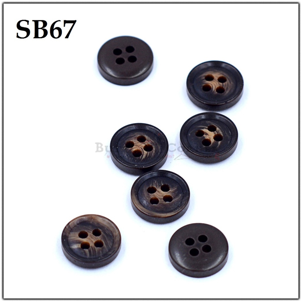 2 Shade 4 Hole Shirt Button