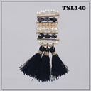 Fancy Pearl, Crystal & Silk Thread Decorative Tassel