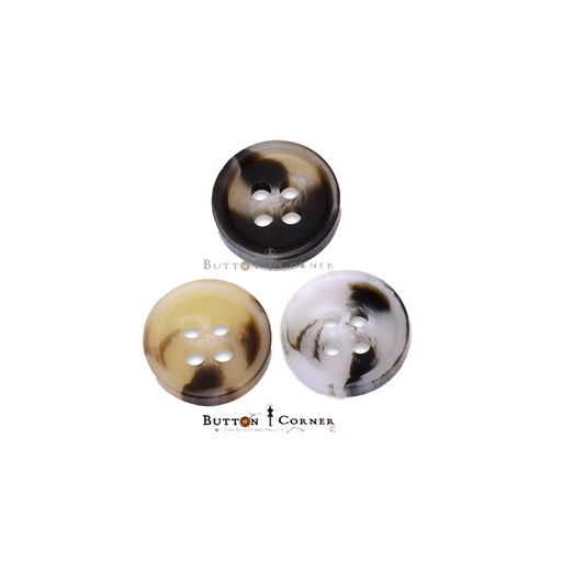 Cup Sonic Shape 4 Hole Shirt Button