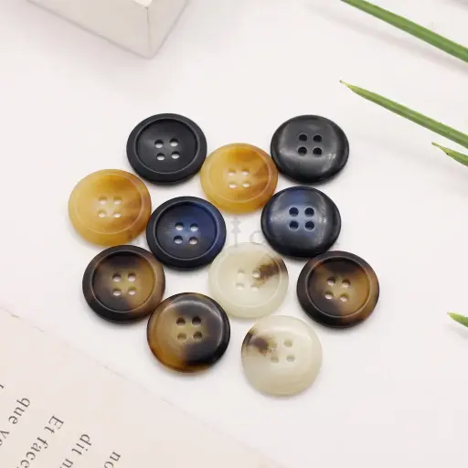 Cup Sonic 4 Hole Polyester Button