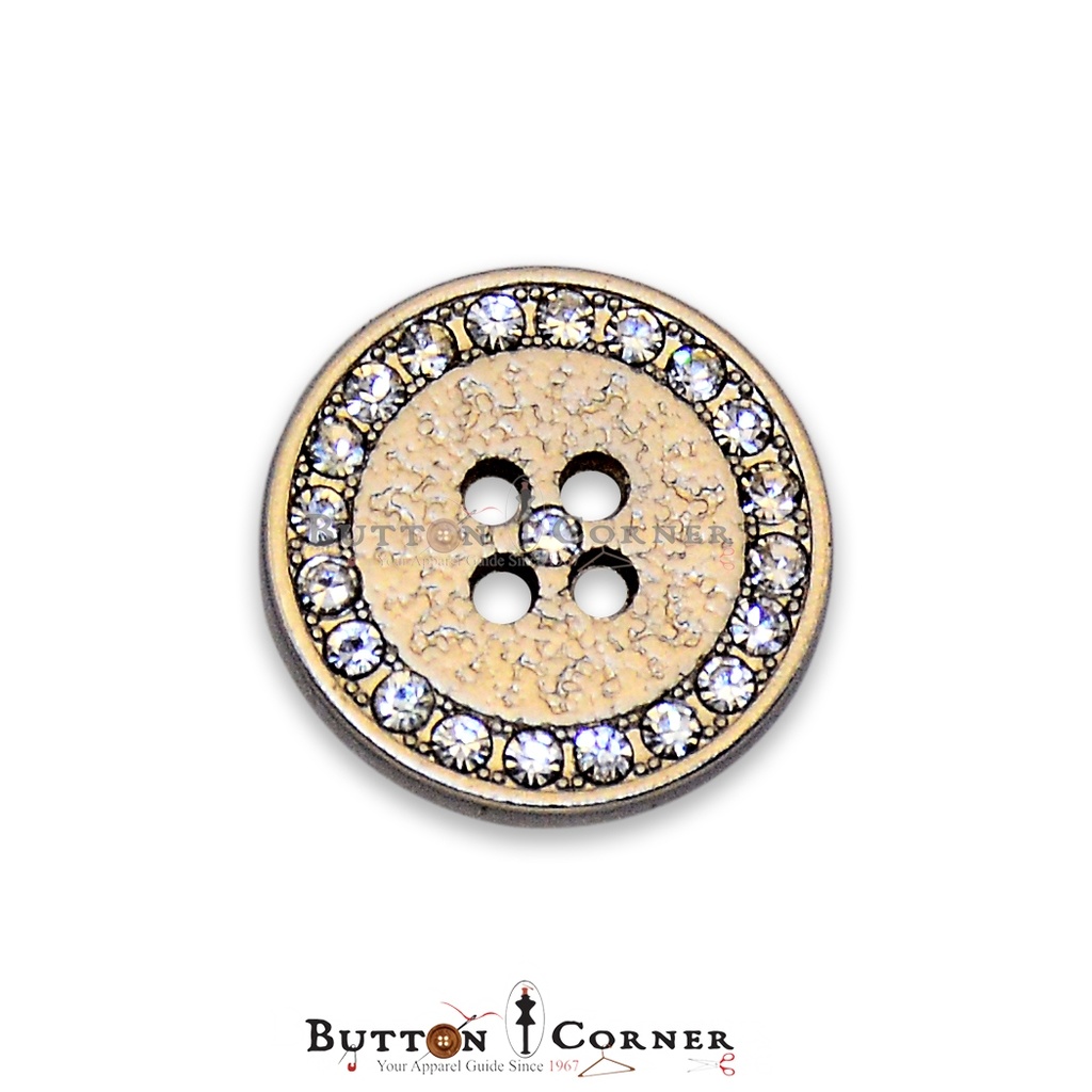 Stone Border 4 Hole Shirt Button