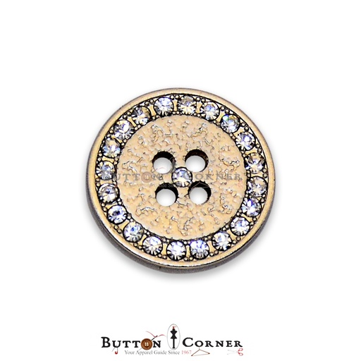 Stone Border 4 Hole Shirt Button