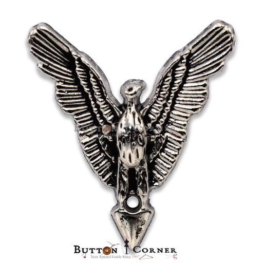 [LP93 GUN METAL] Flying Eagle Lapel Pin