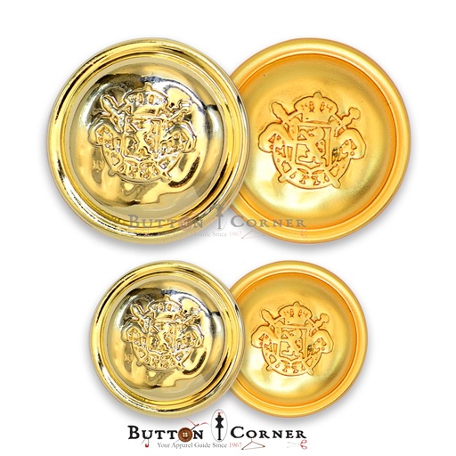 Vintage Design Metal Suiting Button
