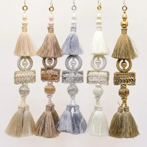 Fancy Sequence Pearl Tassel
