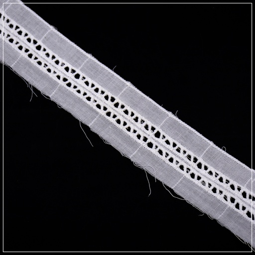 [MYB622-WHITE] Cotton Joined Lace