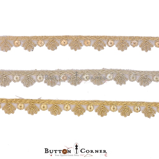 Fancy Sequence Gota Lace