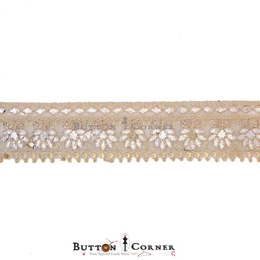 Fancy Sequence Gota Lace