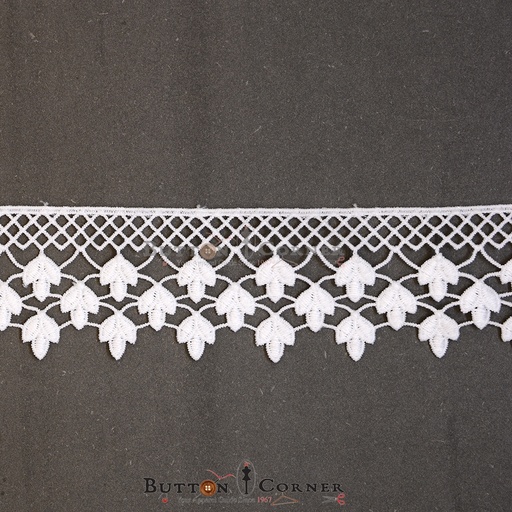 One Side Border Shuttle Lace