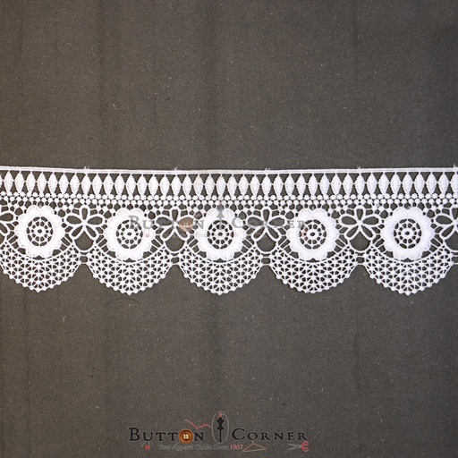 One Side Border Shuttle Lace