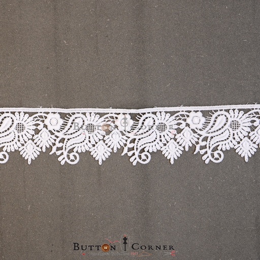 One Side Border Shuttle Lace