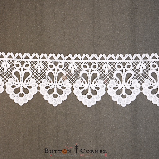 One Side Border Shuttle Lace