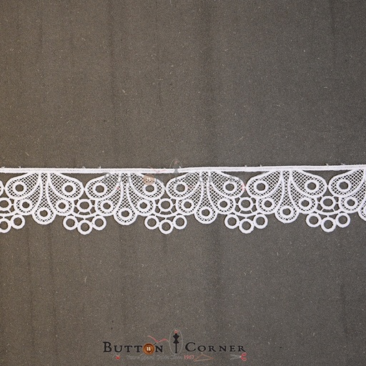 One Side Border Shuttle Lace
