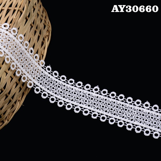 Double Side Border Shuttle Lace