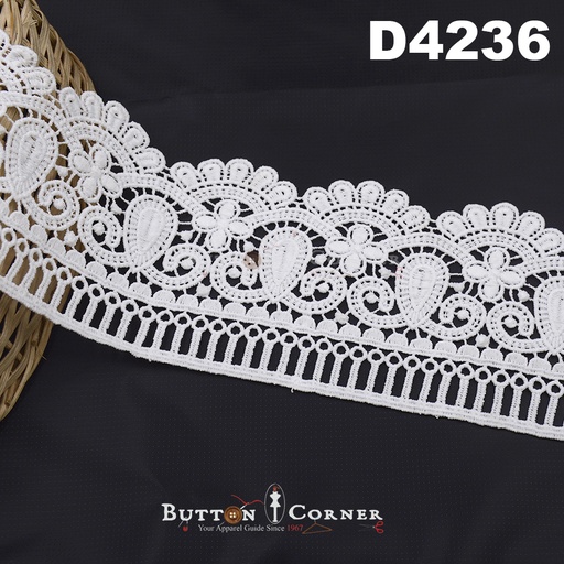 Shuttle One Side Border Lace