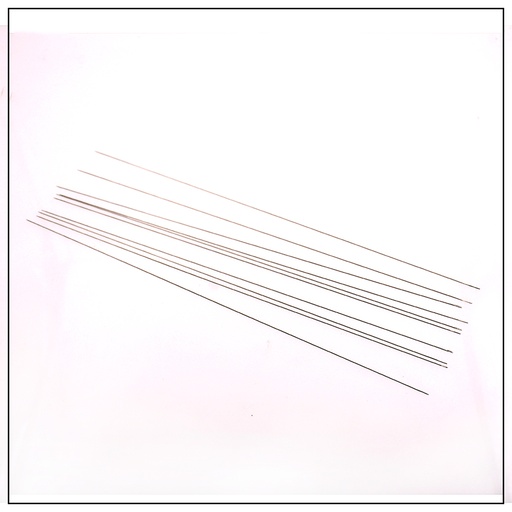 [NN9 SILVER] Long Straight Hand Needles (9 Inch)