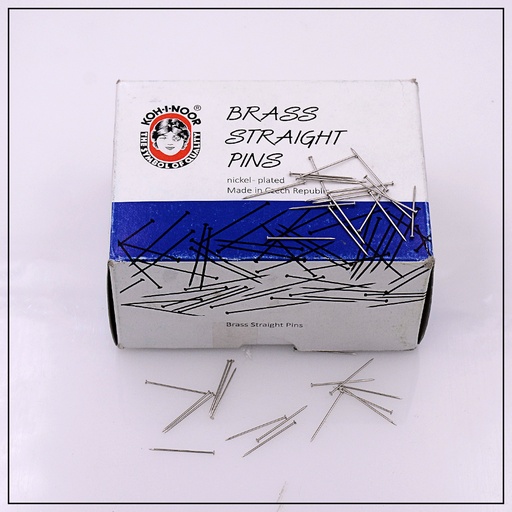 [SP101K2-NICKEL] Brass Straight Pins