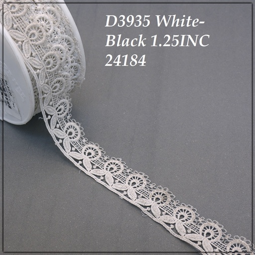One Side Border Shuttle Lace