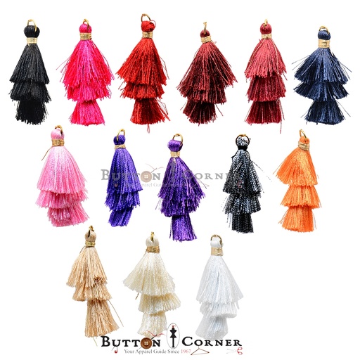 Three Step Embroidery Thread Tassel
