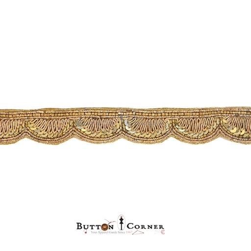 [GOTL697  ANTIQUE] Fancy Gota Lace