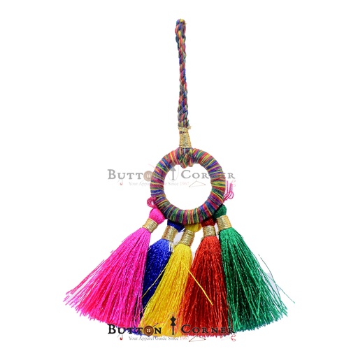[TSL270 MULTI] Circular Design Multi-Thread Tassel