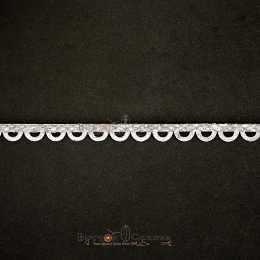 [GOTL721 SILVER] Fancy Gota Lace