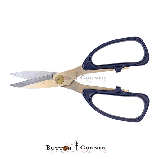 [9606 SILVER BLUE] Office Scissor Gunting Blue Handle