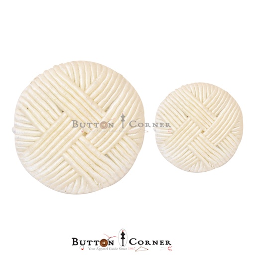 Hand Made Thread Wrapped Button