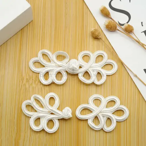 Loop Design Chinese Knot Frog Clasp Closure Button