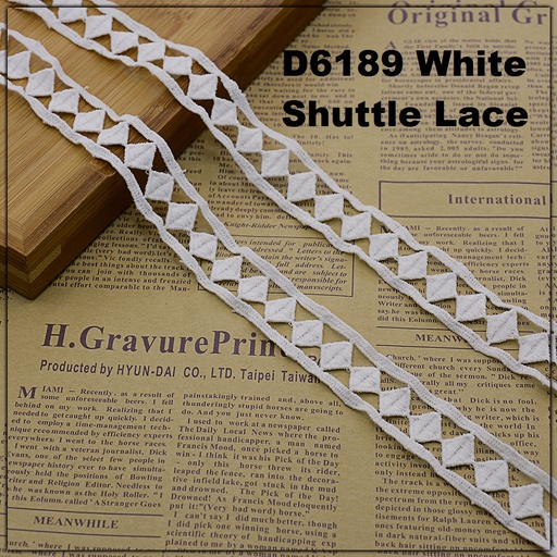 Shuttle Joined Lace