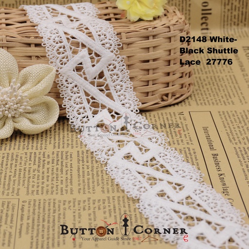 Double Side Border Shuttle Lace