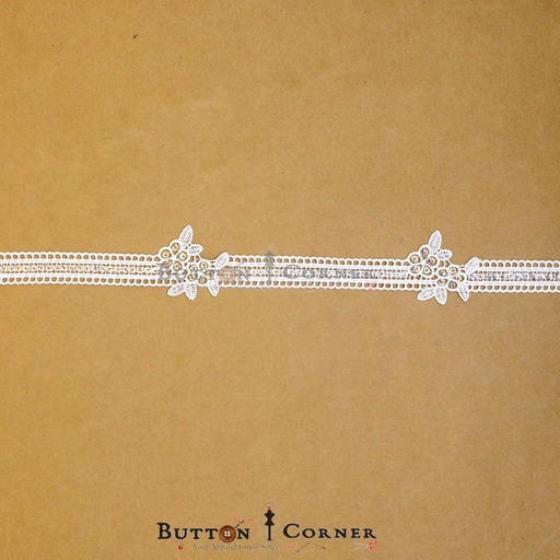 Shuttle Sequence Lace