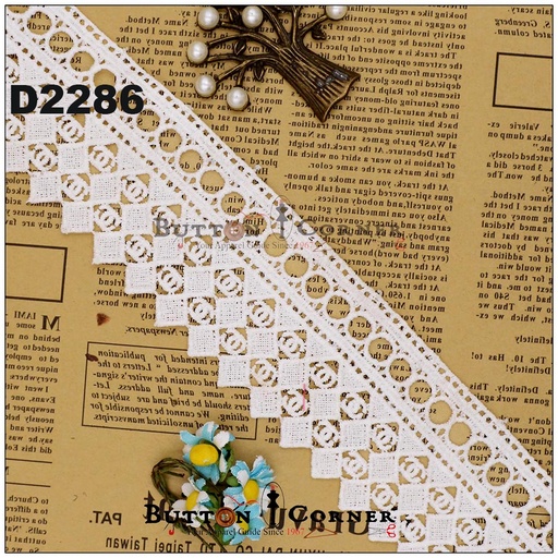 One Side Border Shuttle Lace