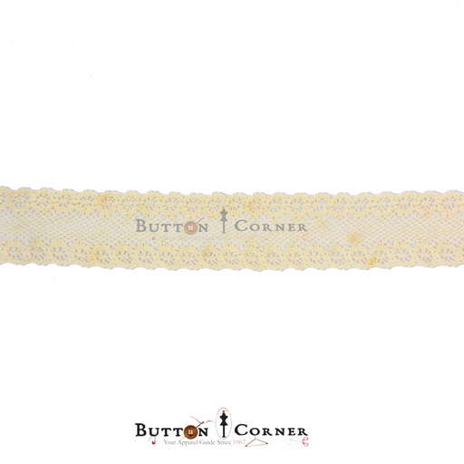 [CRL224 BEIGE] Double Side Border Crochet Lace