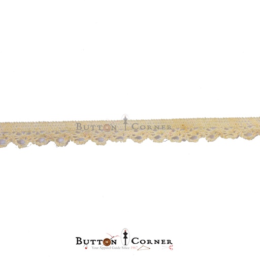 [CRL228 BEIGE] One Side Border Crochet Lace