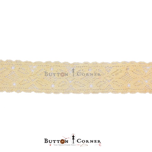 [CRL233 BEIGE] Double Side Border Crochet Lace