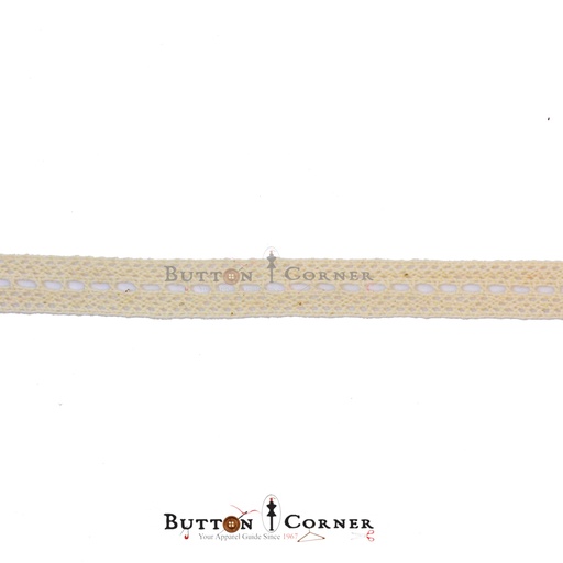 [CRL240 BEIGE] Double Side Border Crochet Lace