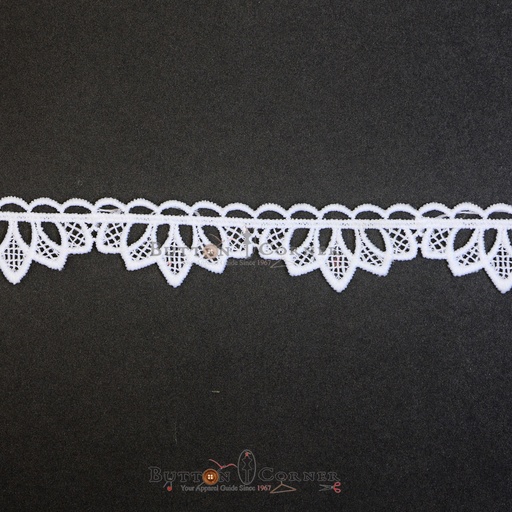 One Side Border Shuttle Lace