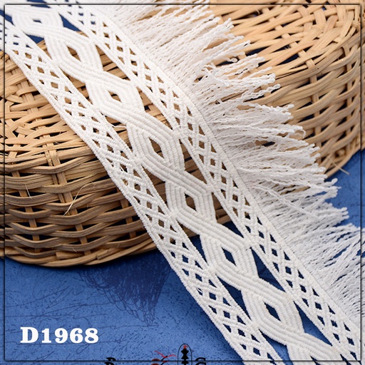 [D1968-WHITE] Shuttle Hanging Lace